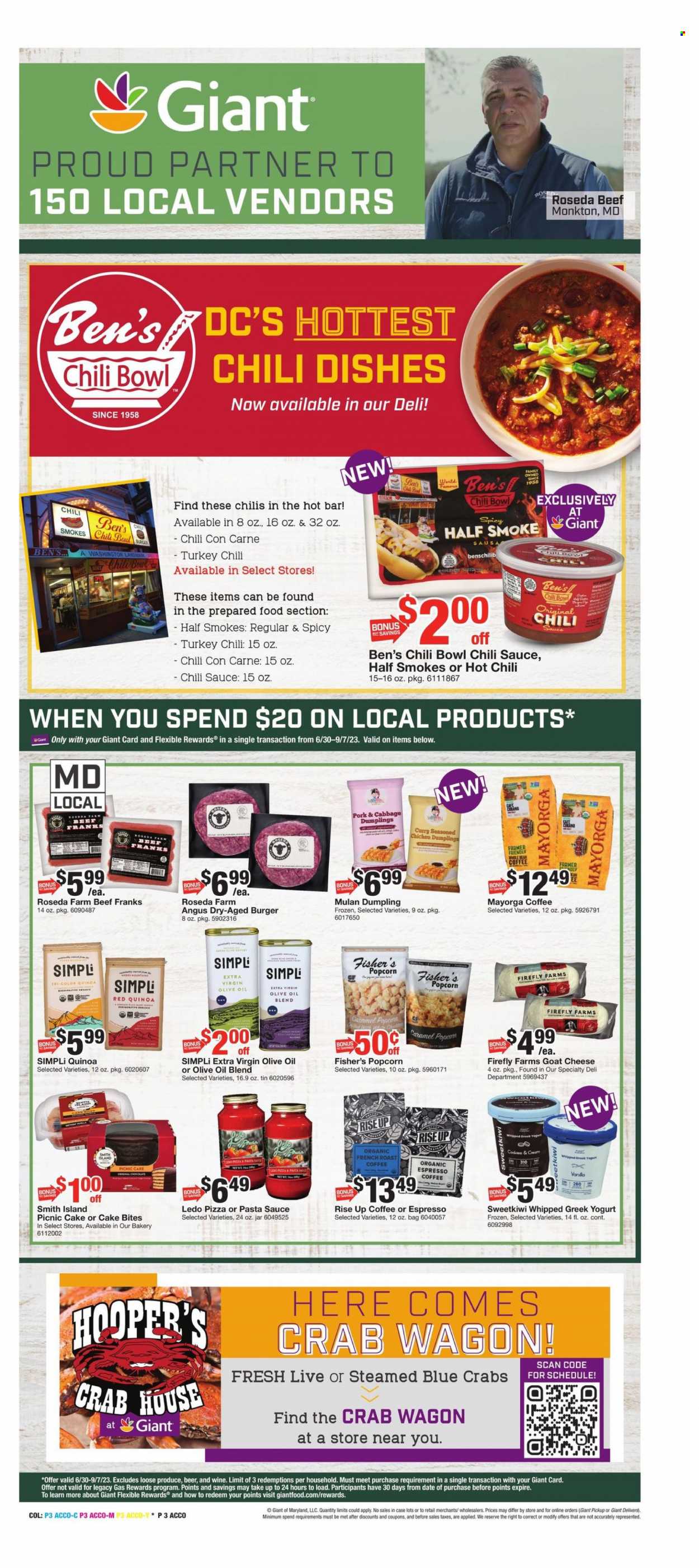 Giant Food ad - 07/14/2023 - 07/20/2023. Page 5