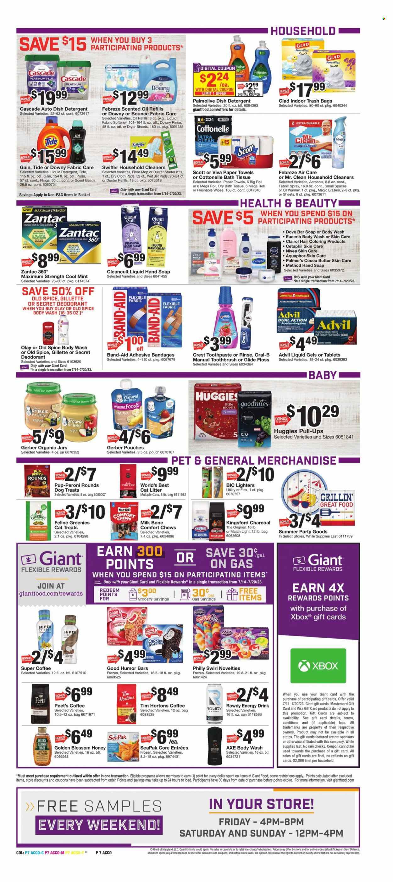 Giant Food ad - 07/14/2023 - 07/20/2023. Page 9