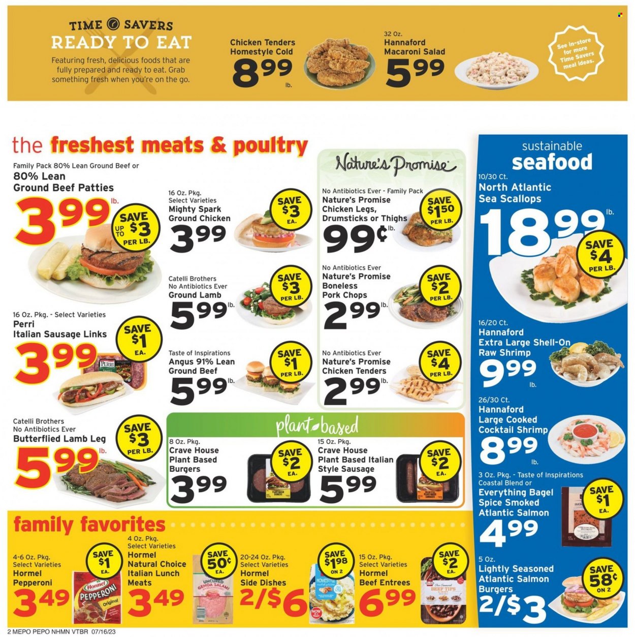 Hannaford ad - 07/16/2023 - 07/22/2023. Page 2