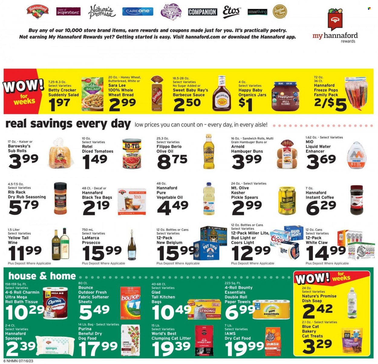 Hannaford ad - 07/16/2023 - 07/22/2023. Page 6