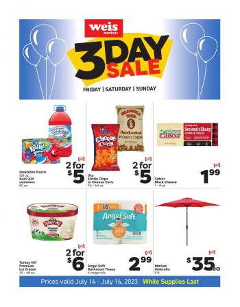 Weis Flyer - 07/14/2023 - 07/16/2023.