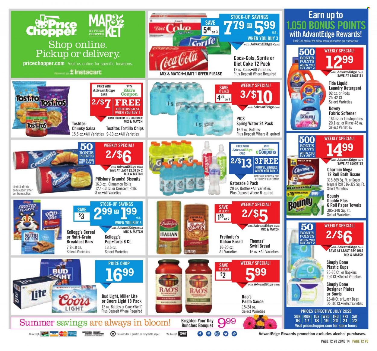 Price Chopper ad - 07/16/2023 - 07/22/2023. Page 12