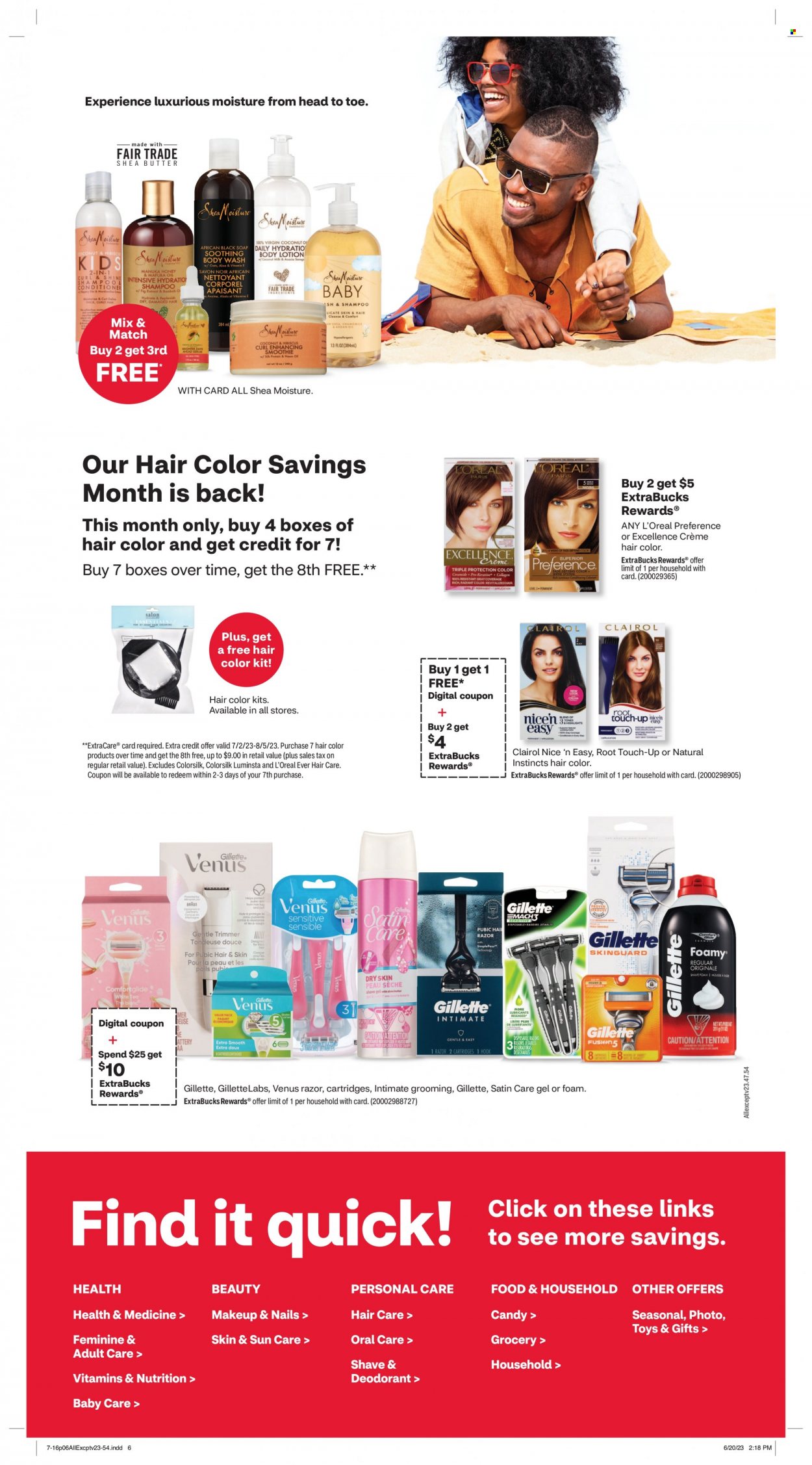 CVS Pharmacy ad - 07/16/2023 - 07/22/2023. Page 6