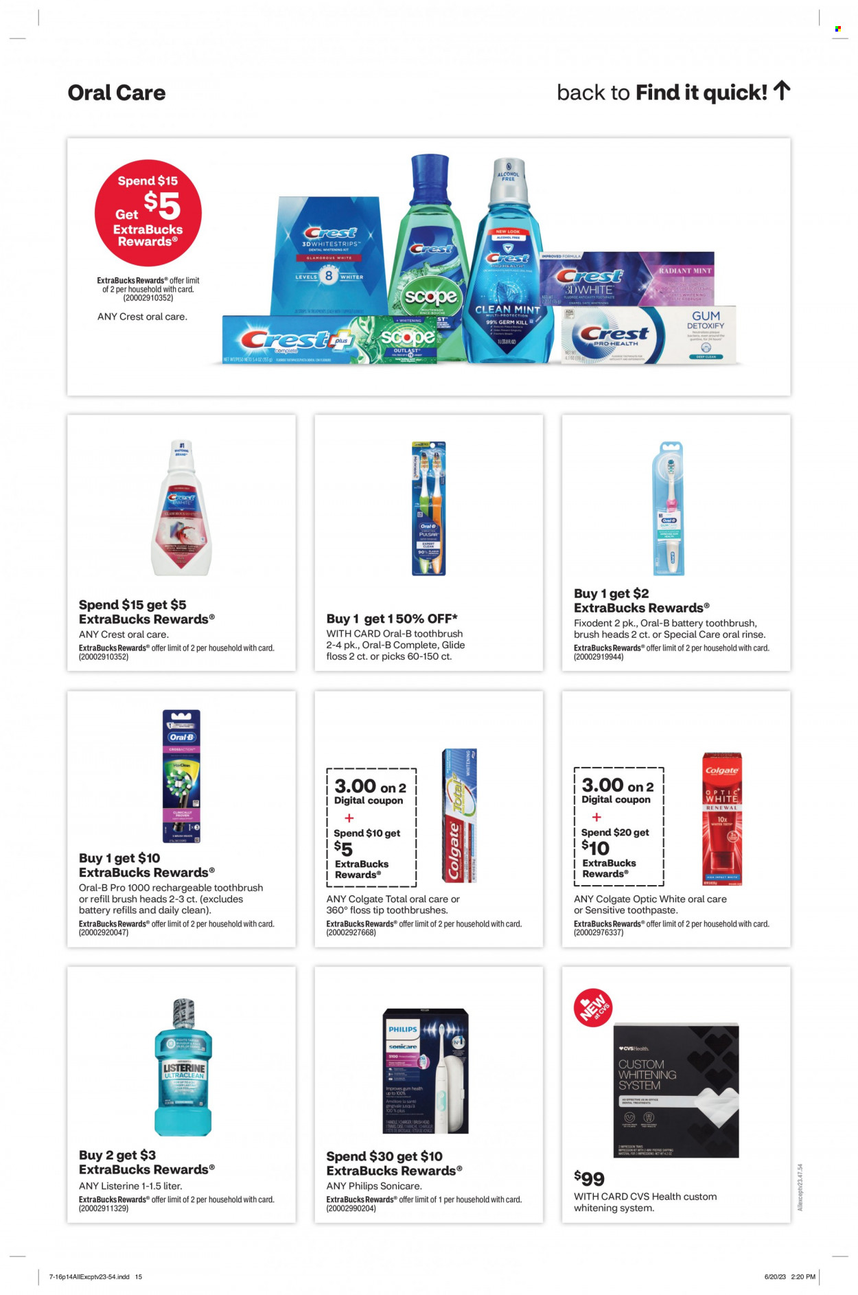 CVS Pharmacy ad - 07/16/2023 - 07/22/2023. Page 14