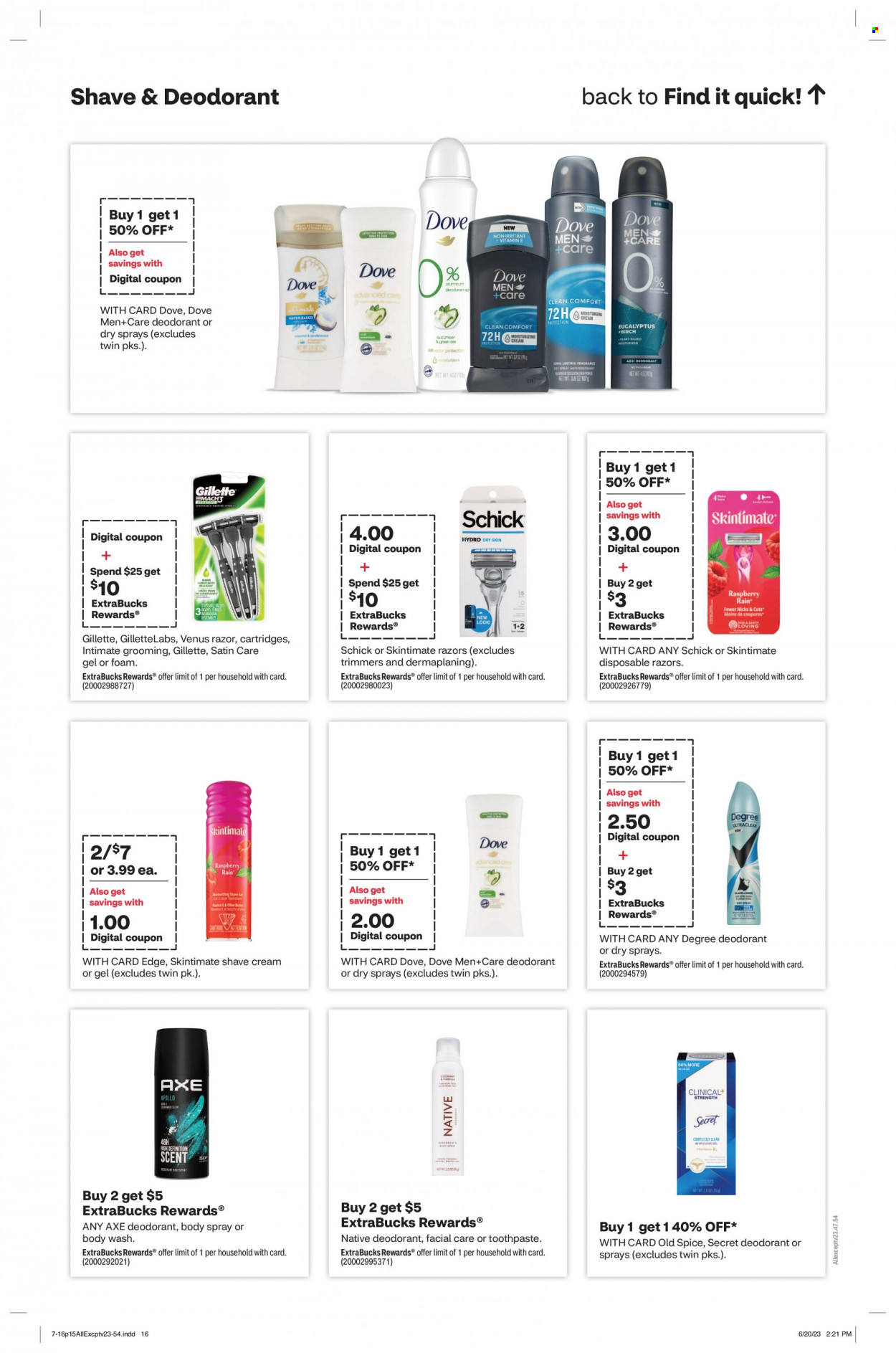 CVS Pharmacy ad - 07/16/2023 - 07/22/2023. Page 15