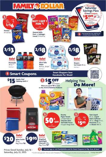 Family Dollar Flyer - 07/16/2023 - 07/22/2023.