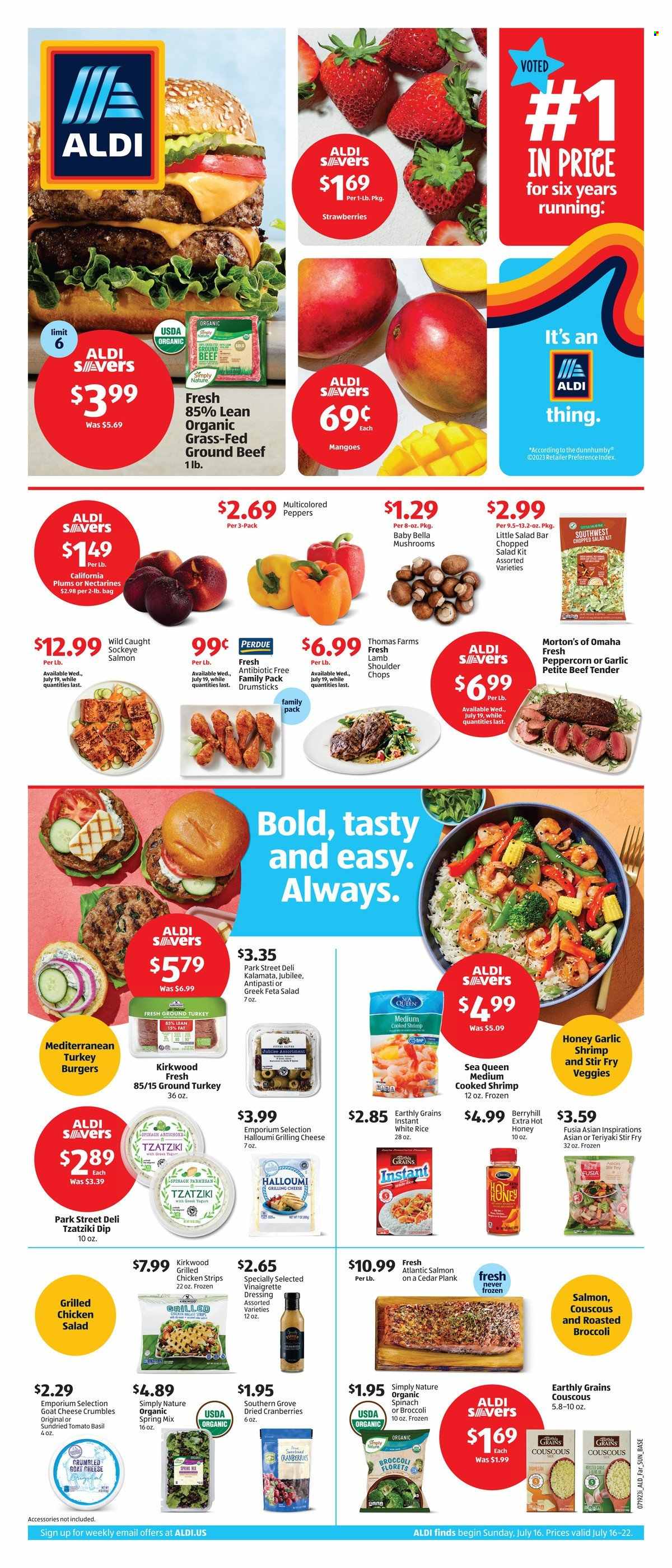 ALDI ad - 07/16/2023 - 07/22/2023. Page 1