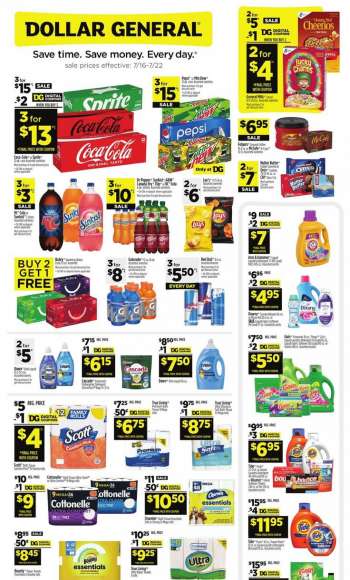 Dollar General Flyer - 07/16/2023 - 07/22/2023.
