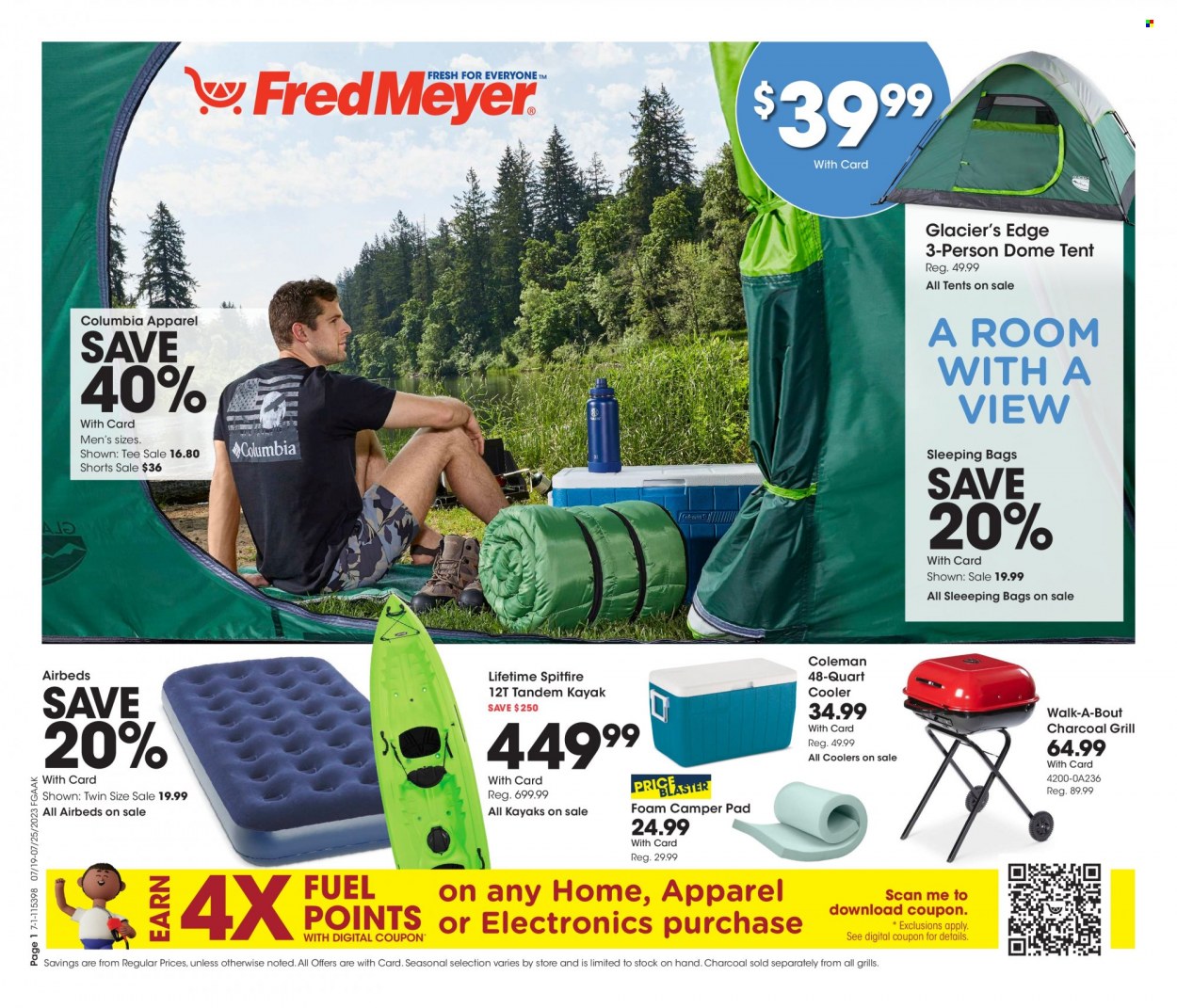 Fred Meyer ad - 07/19/2023 - 07/25/2023. Page 1