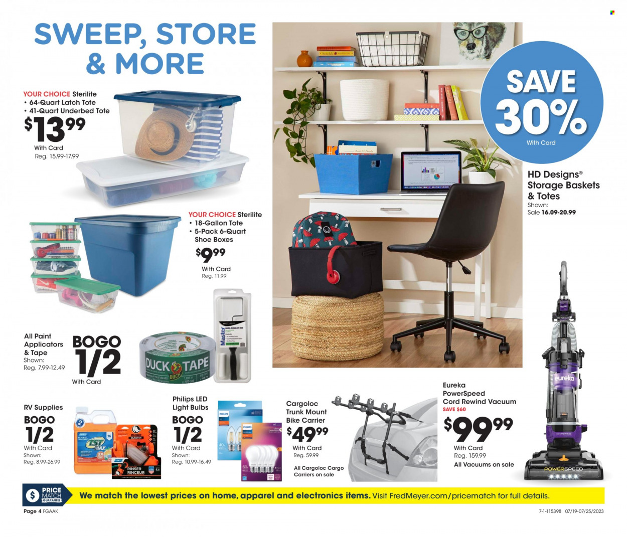 Fred Meyer ad - 07/19/2023 - 07/25/2023. Page 4