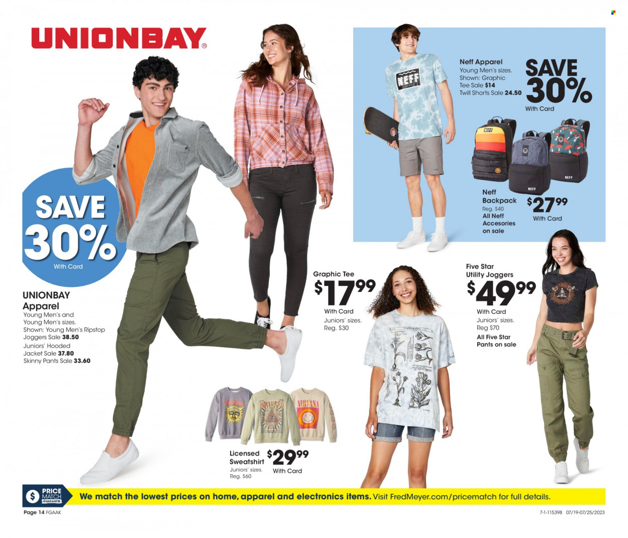 Fred Meyer ad - 07/19/2023 - 07/25/2023. Page 14