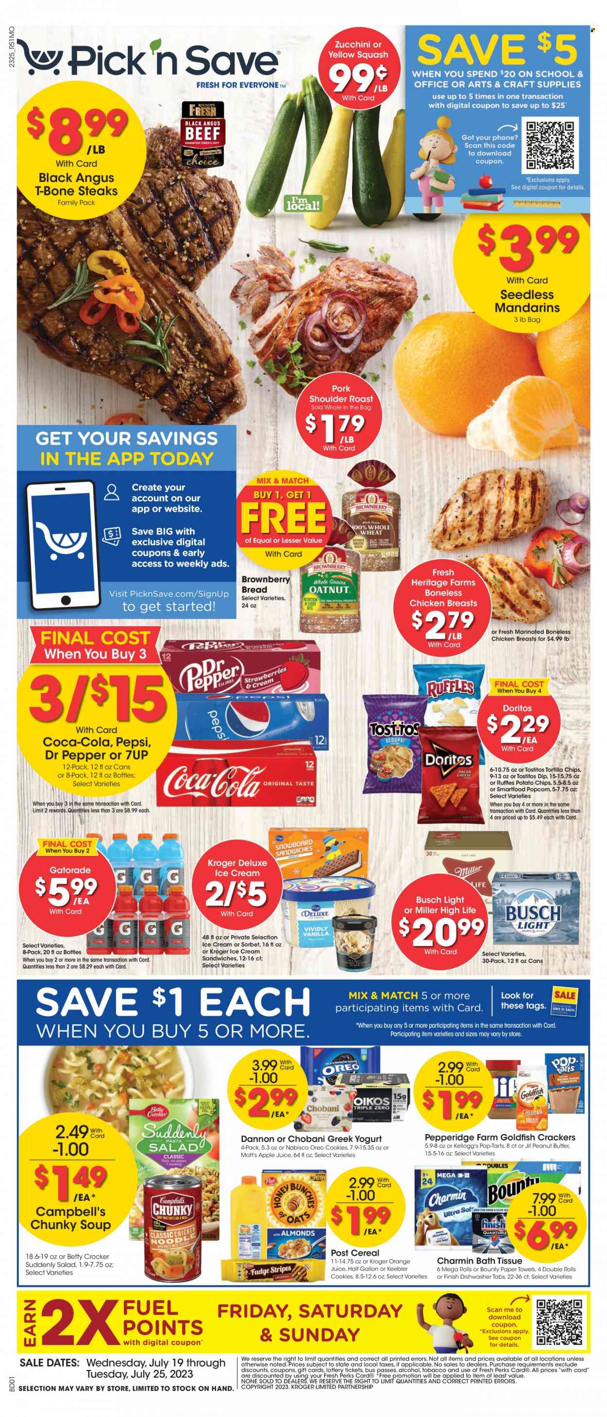 Pick ‘n Save ad - 07/19/2023 - 07/25/2023. Page 1