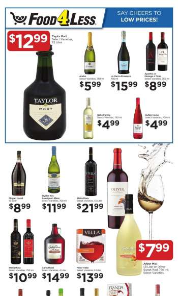 Food 4 Less Flyer - 07/19/2023 - 08/15/2023.