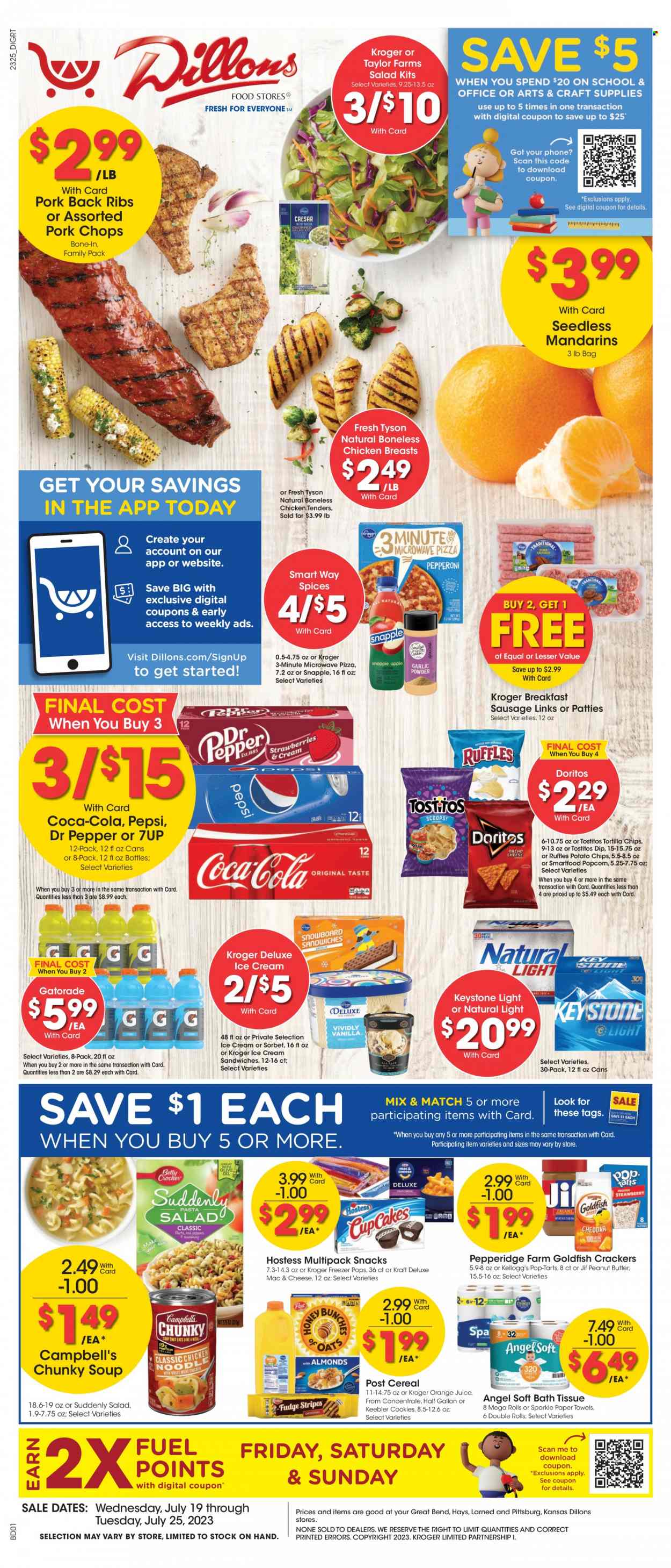 Dillons ad - 07/19/2023 - 07/25/2023. Page 1