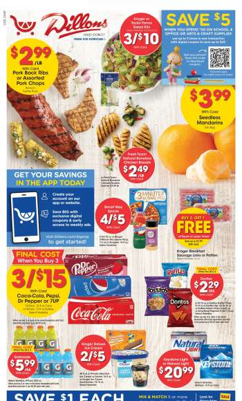 Dillons Flyer - 07/19/2023 - 07/25/2023.