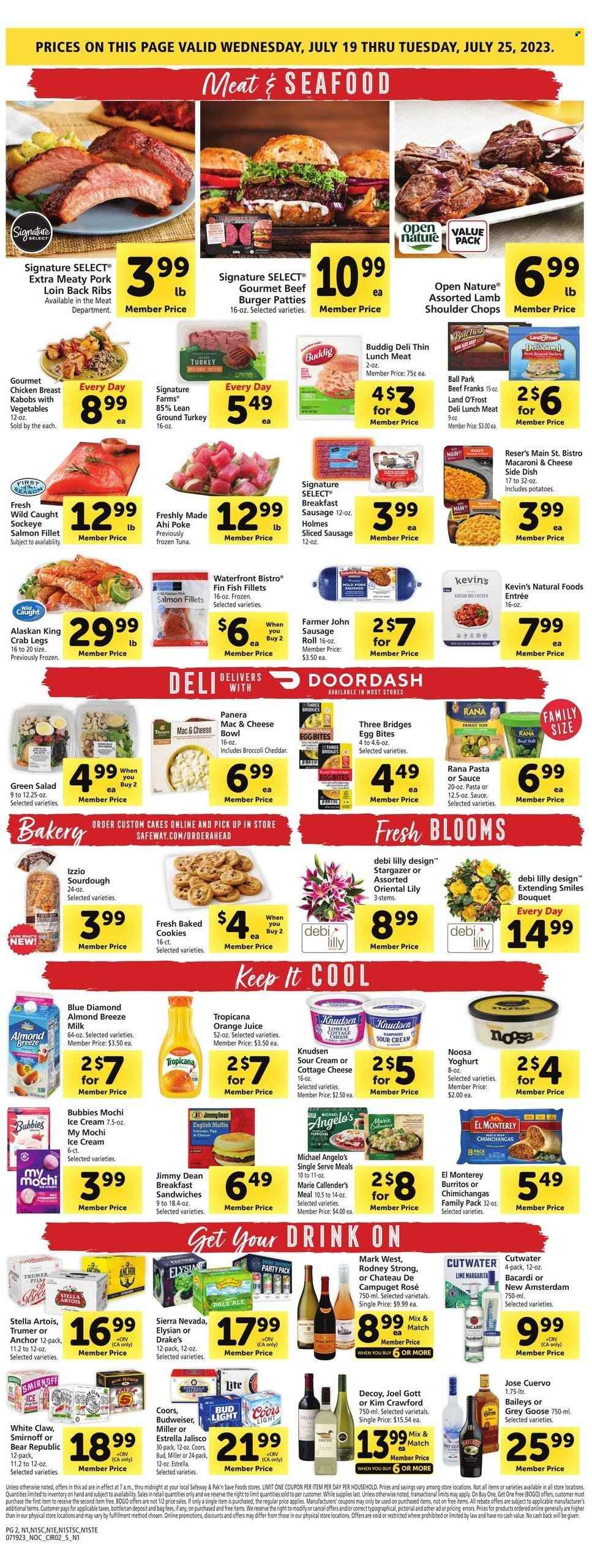 Safeway ad - 07/19/2023 - 07/25/2023. Page 2