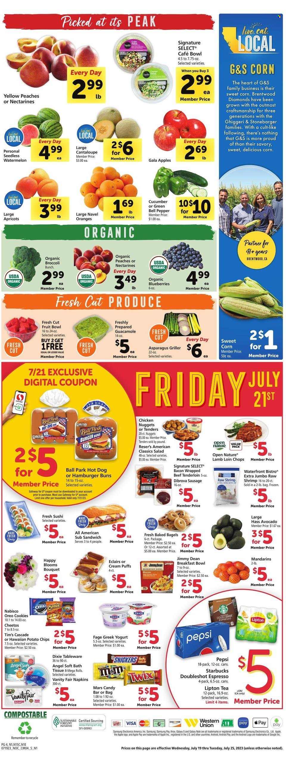 Safeway ad - 07/19/2023 - 07/25/2023. Page 4