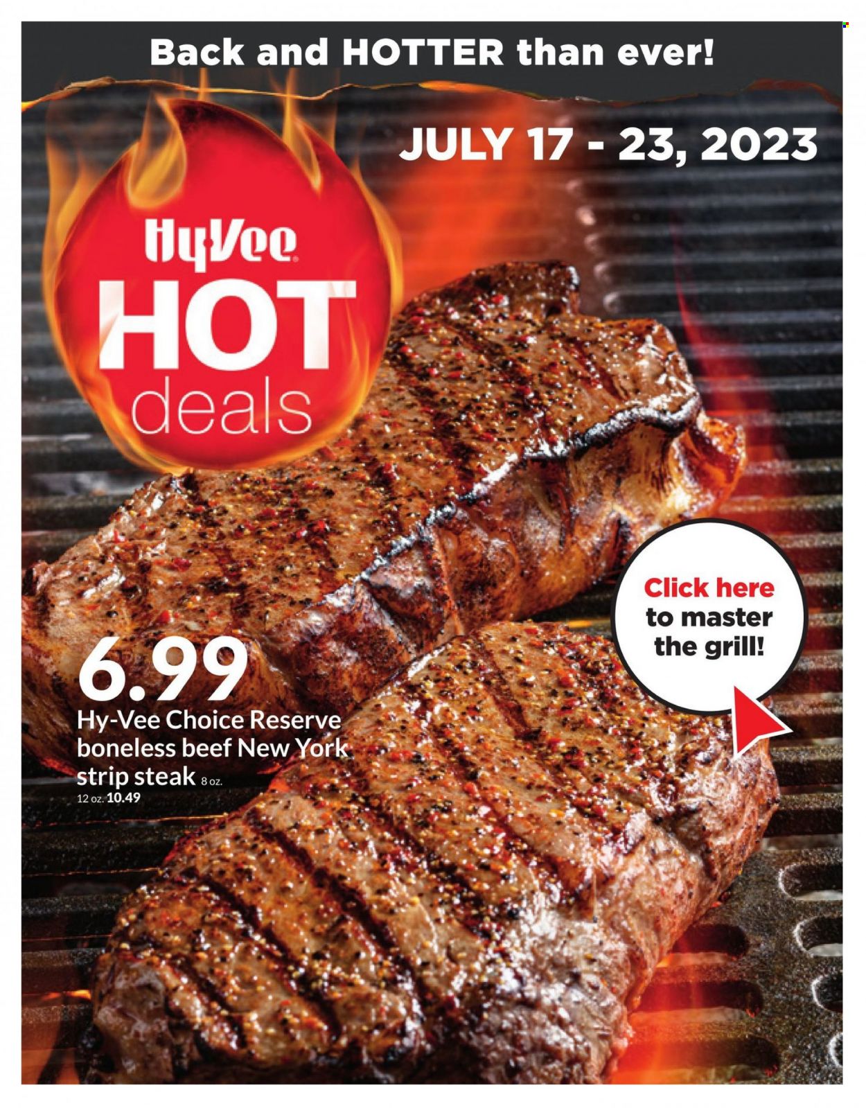 Hy-Vee ad - 07/17/2023 - 07/23/2023. Page 1