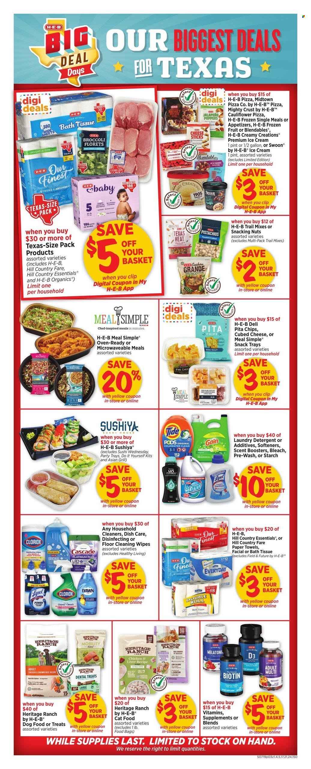 H-E-B ad - 07/19/2023 - 07/25/2023. Page 3