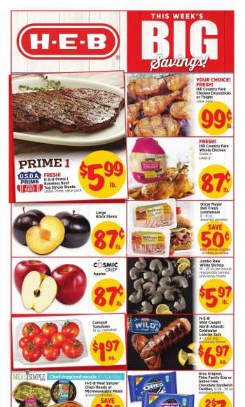 H-E-B Flyer - 07/19/2023 - 07/25/2023.