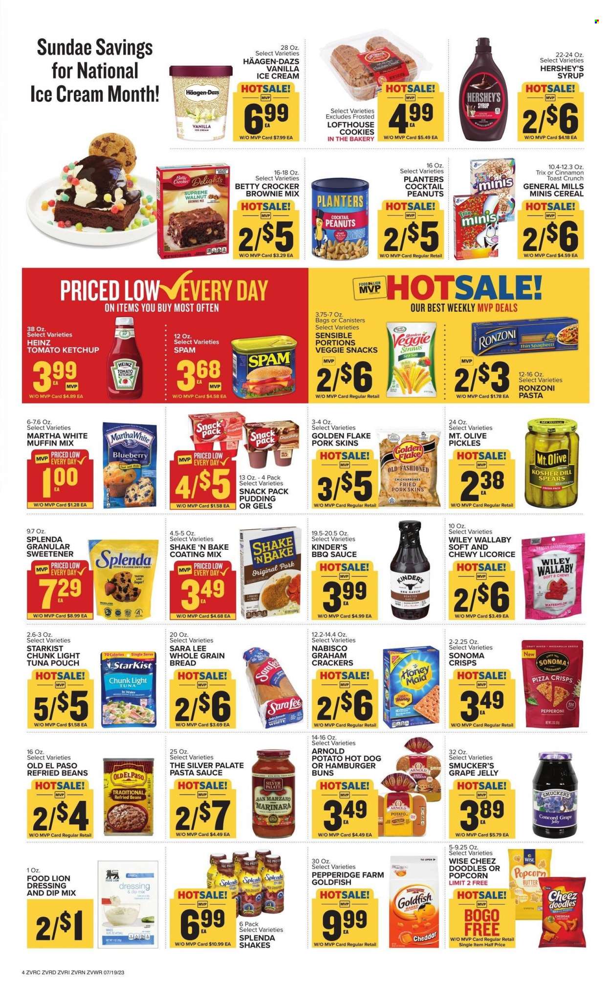 Food Lion ad - 07/19/2023 - 07/25/2023. Page 4