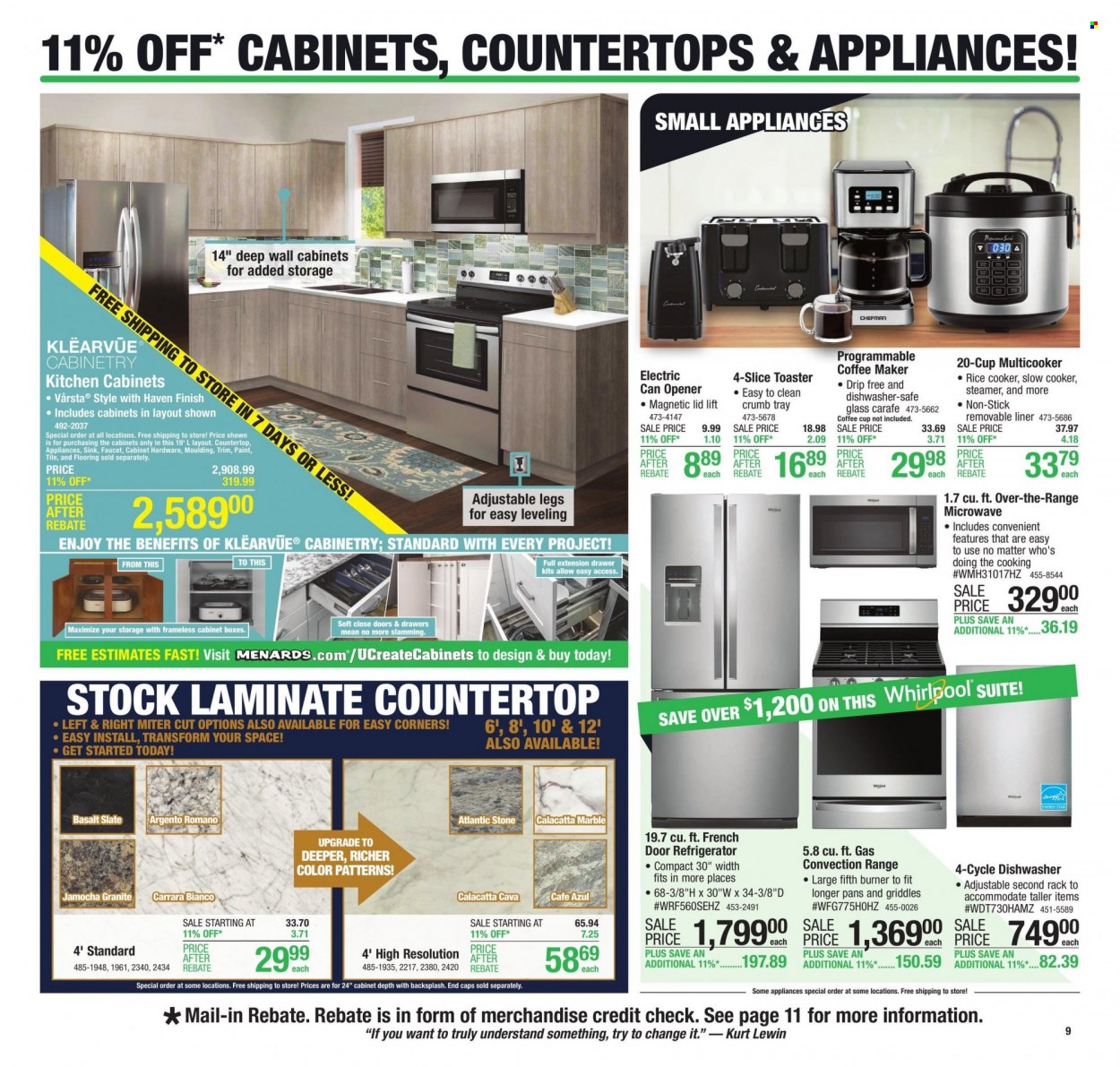 Menards ad - 07/19/2023 - 07/30/2023. Page 19