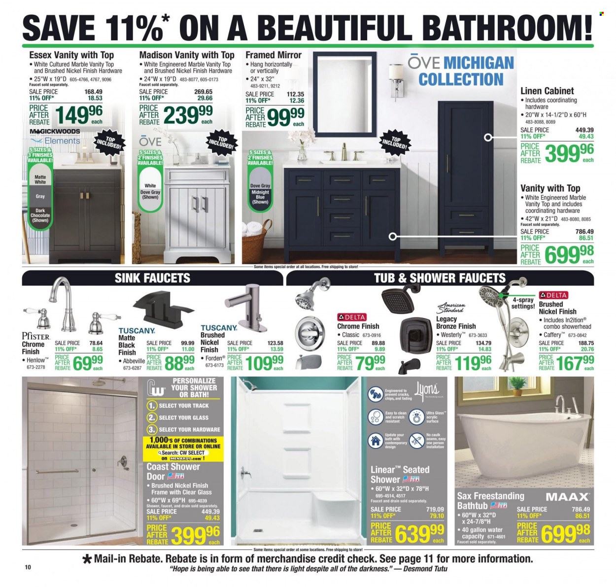 Menards ad - 07/19/2023 - 07/30/2023. Page 21