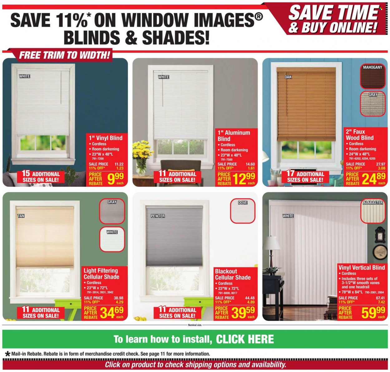 Menards ad - 07/19/2023 - 07/30/2023. Page 24