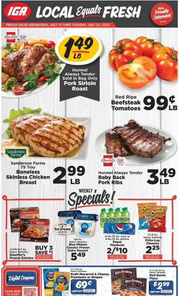 IGA Flyer - 07/19/2023 - 07/25/2023.