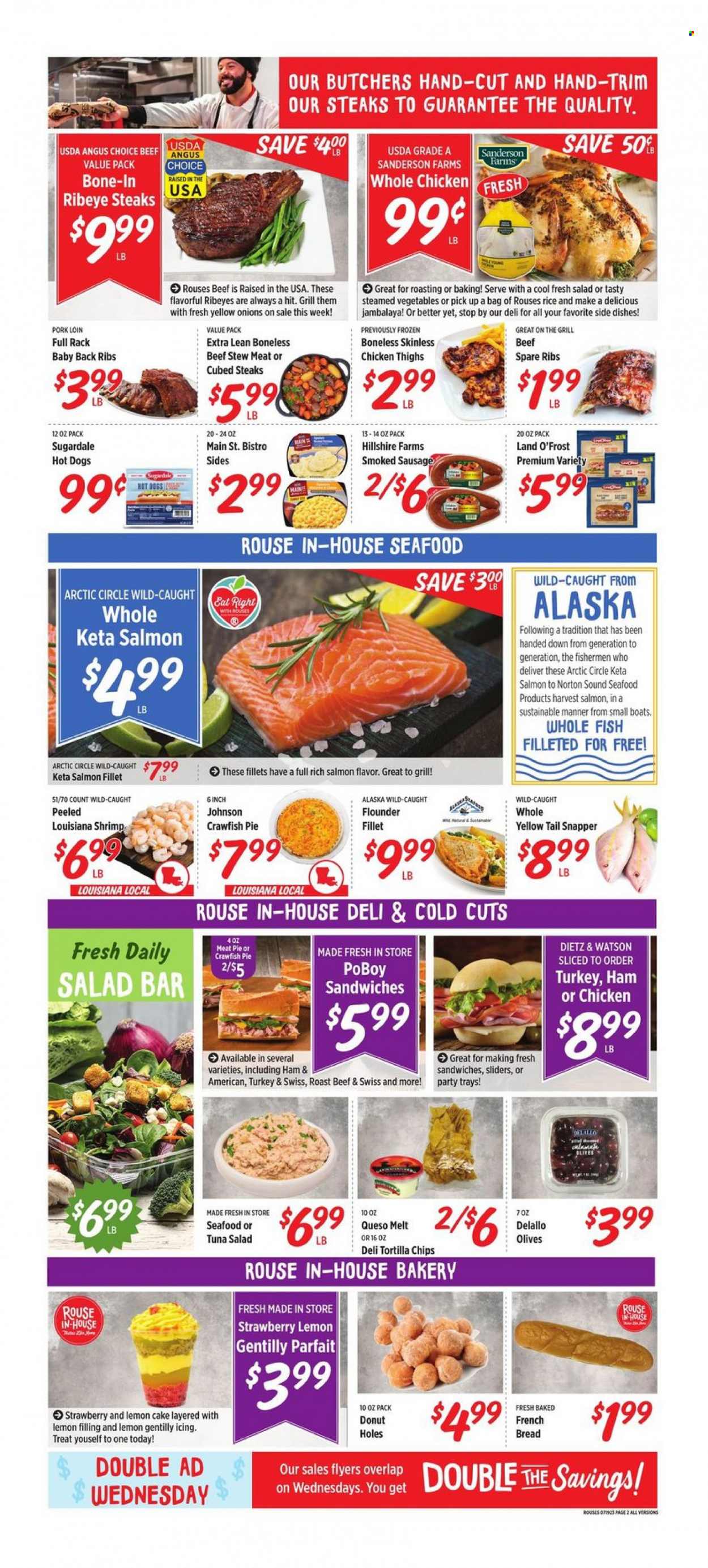 Rouses Markets ad - 07/19/2023 - 07/26/2023. Page 1