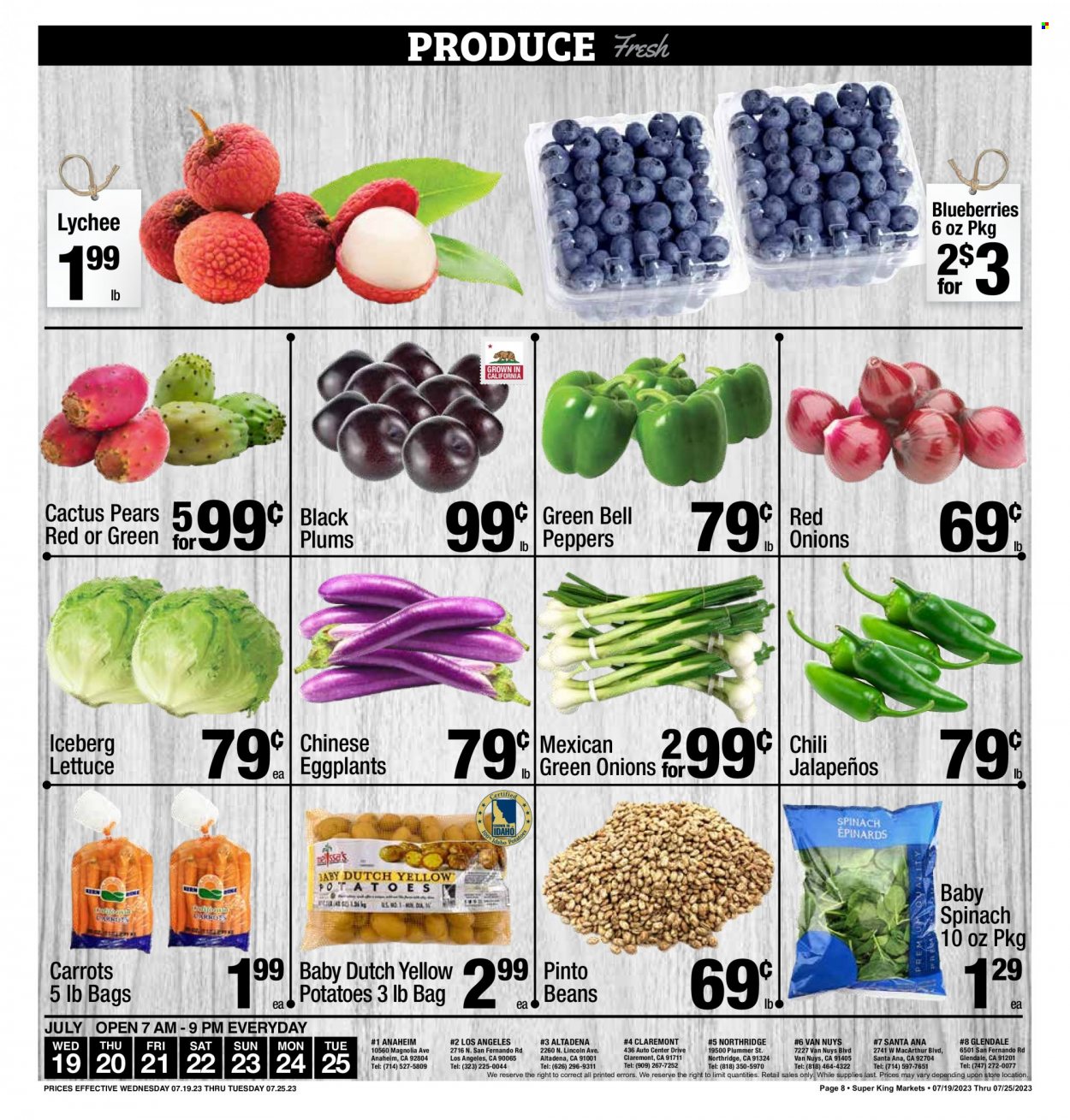 Super King Markets ad - 07/19/2023 - 07/25/2023. Page 8