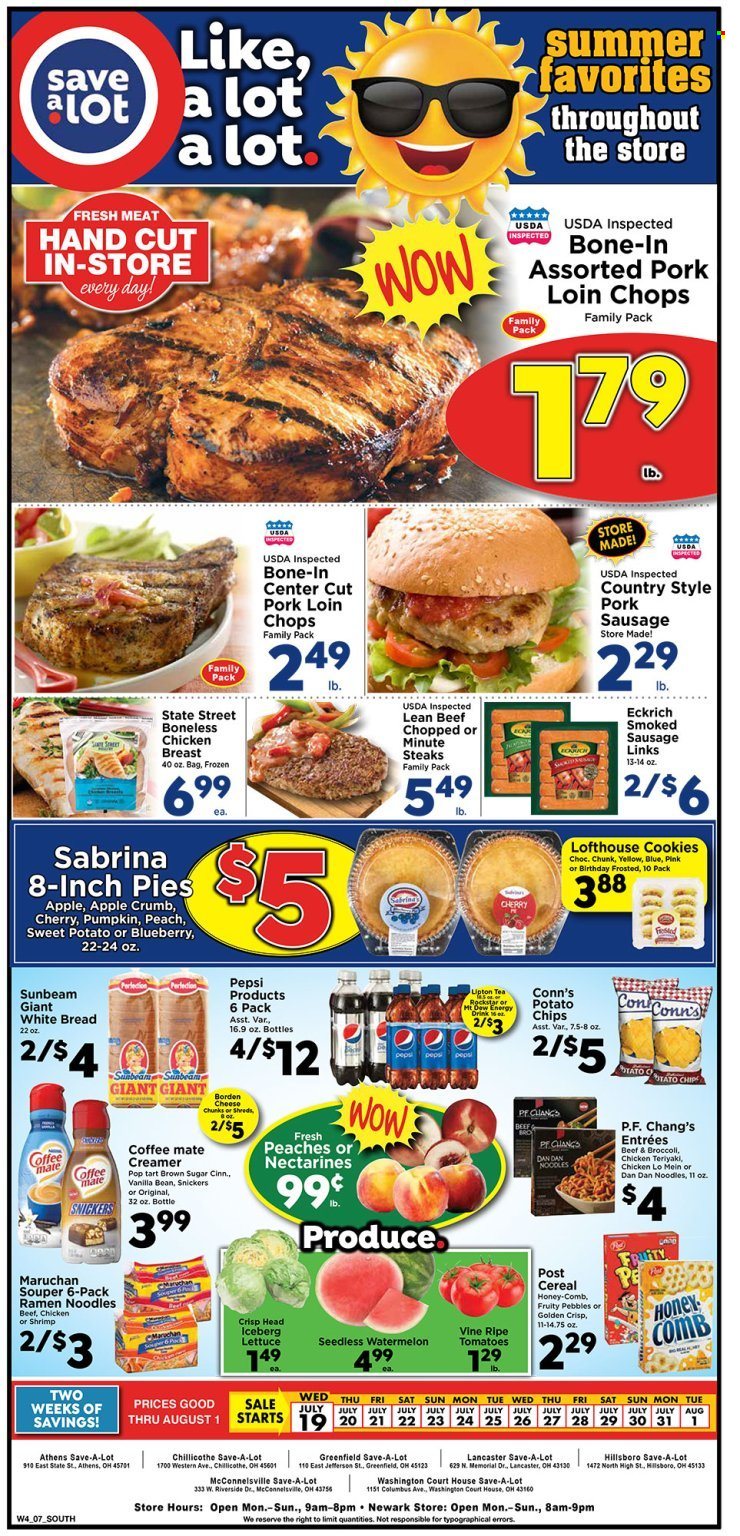 Save a Lot ad - 07/19/2023 - 08/01/2023. Page 1