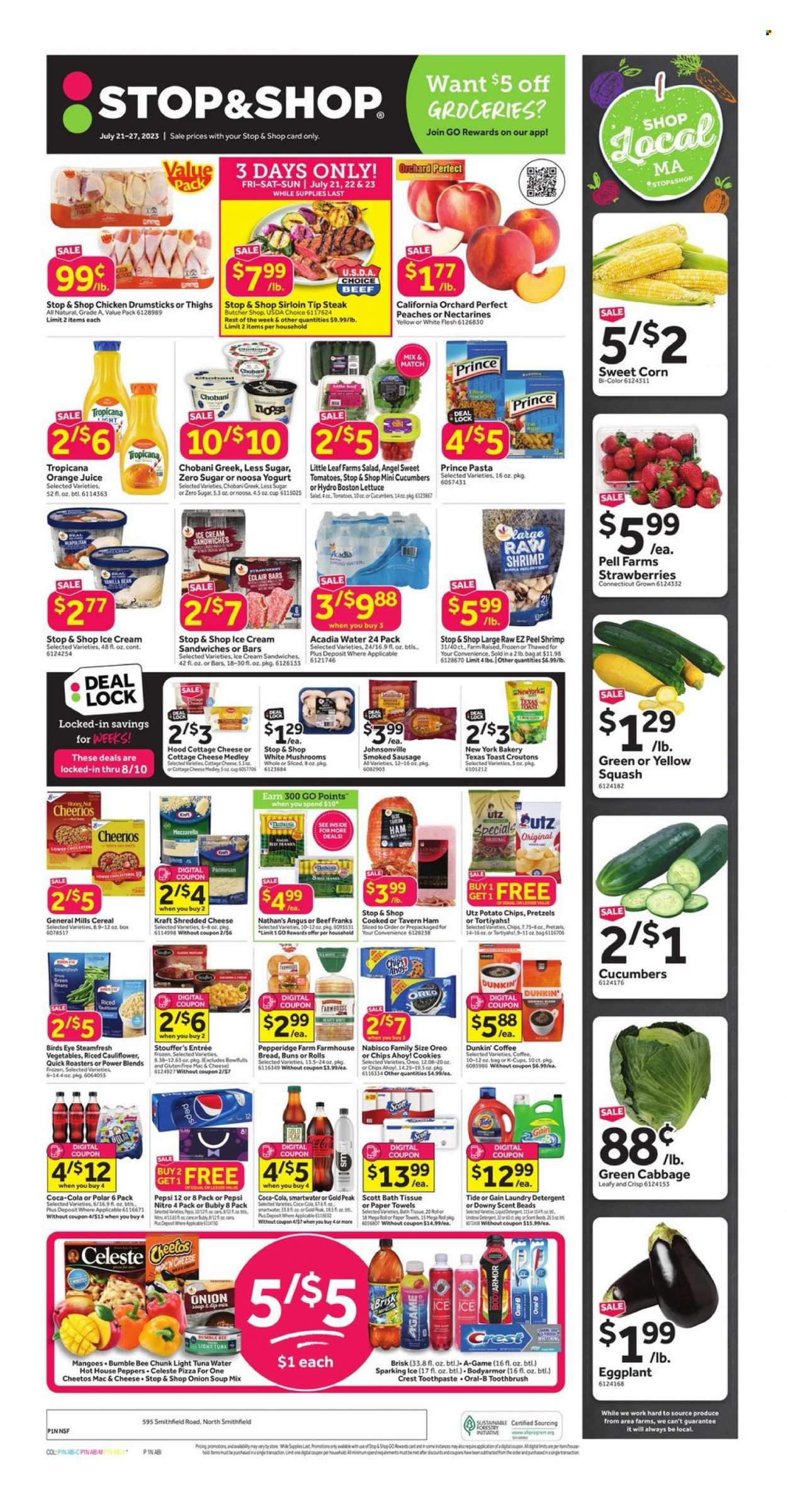 Stop & Shop ad - 07/21/2023 - 07/27/2023. Page 1