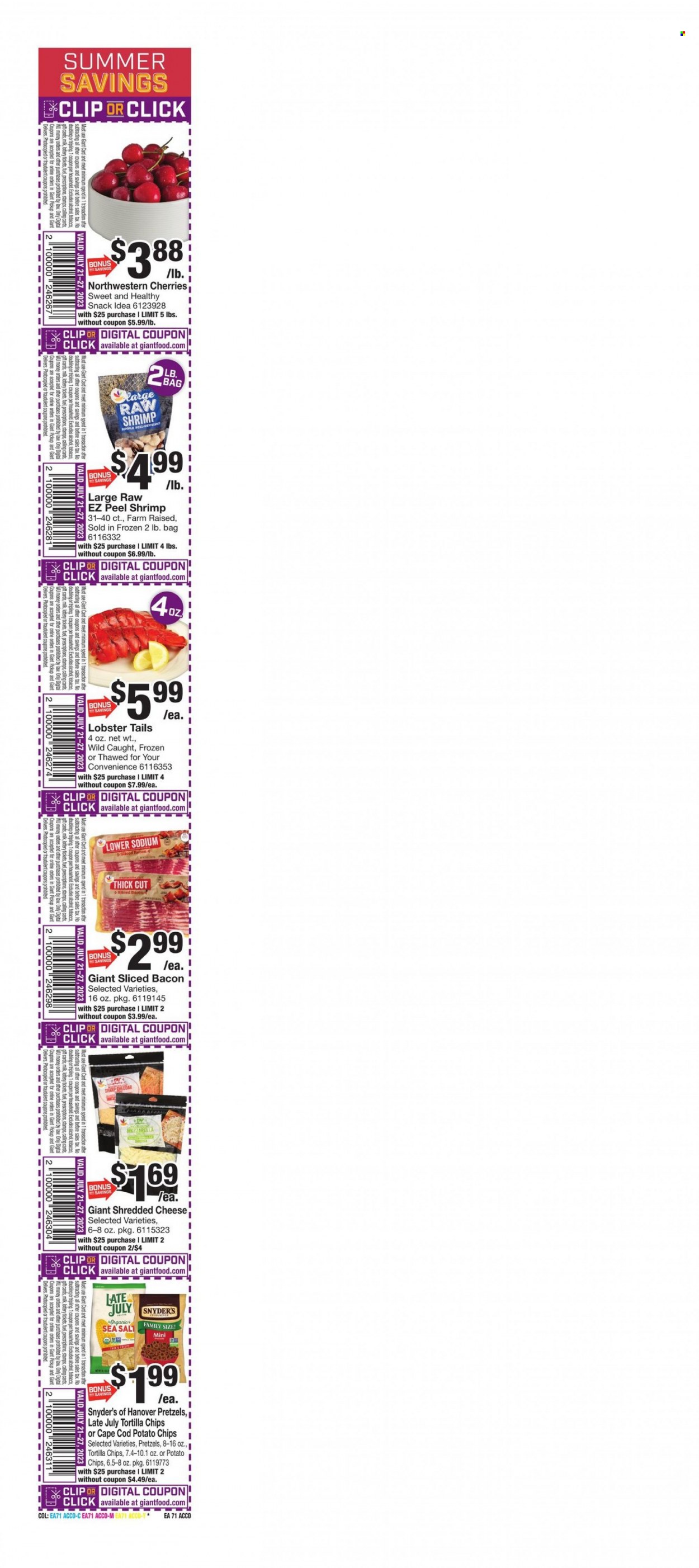 Giant Food ad - 07/21/2023 - 07/27/2023. Page 2