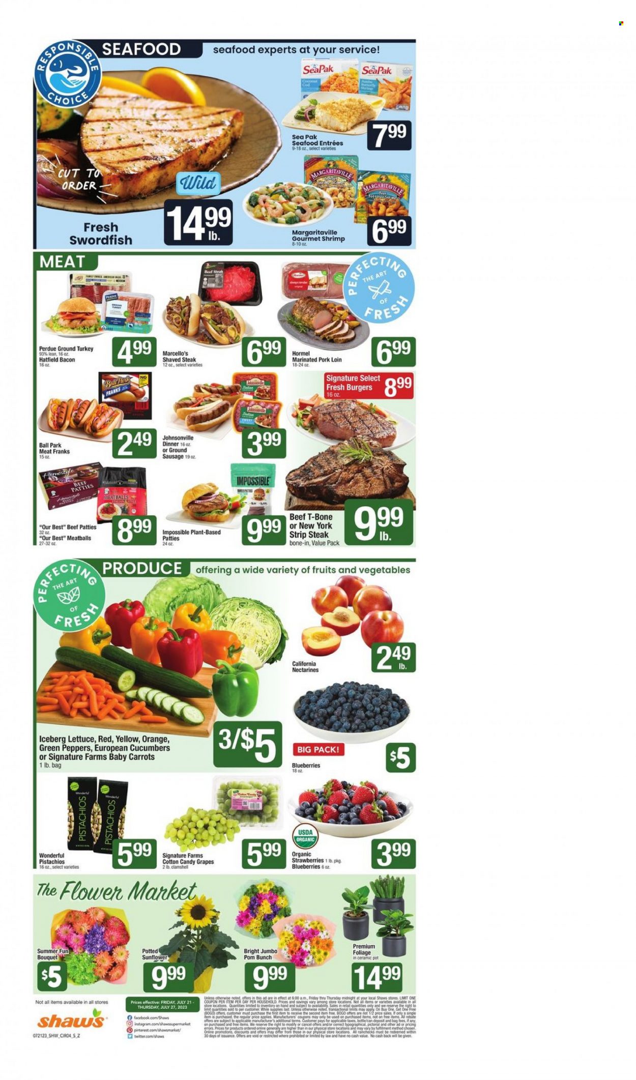 Shaw’s ad - 07/21/2023 - 07/27/2023. Page 4