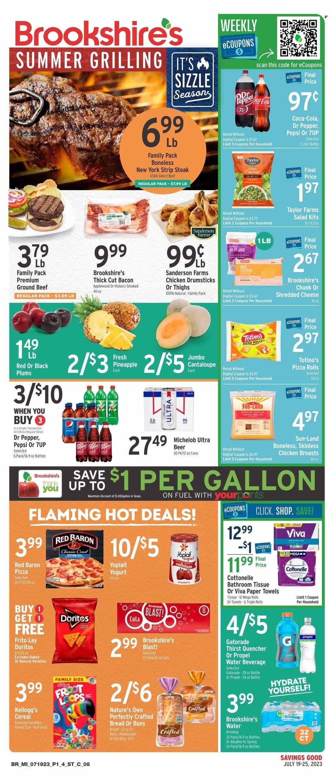 Brookshires ad - 07/19/2023 - 07/25/2023. Page 1