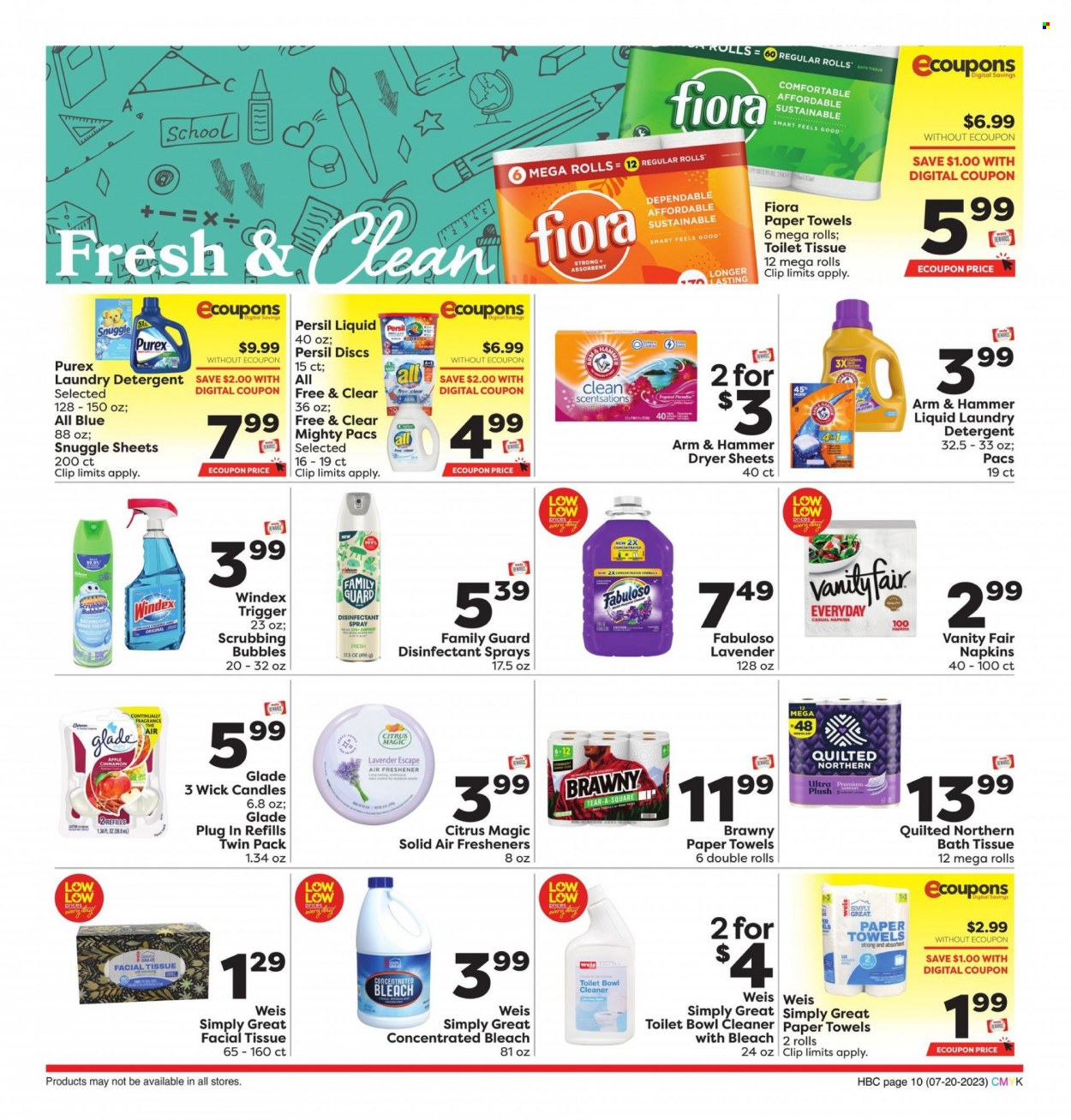 Weis ad - 07/20/2023 - 08/16/2023. Page 10