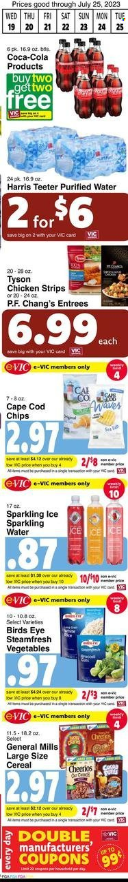 Harris Teeter ad - 07/19/2023 - 07/25/2023. Page 2