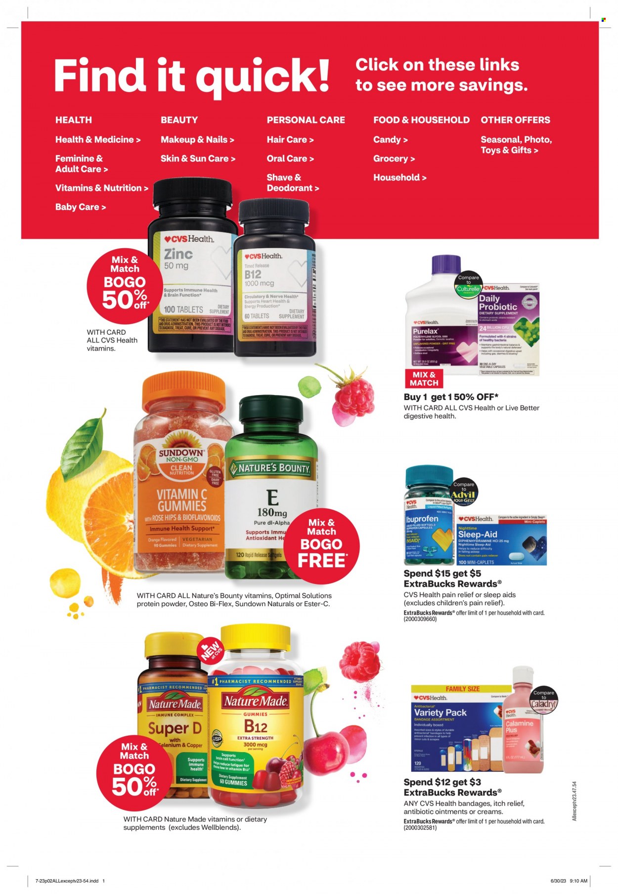 CVS Pharmacy ad - 07/23/2023 - 07/29/2023. Page 2