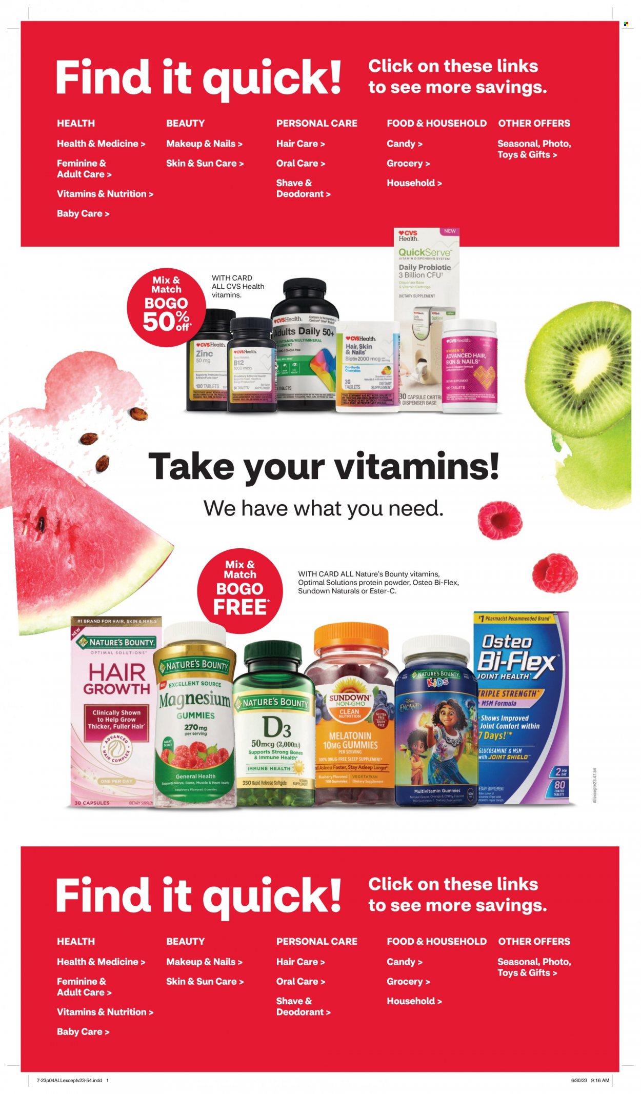 CVS Pharmacy ad - 07/23/2023 - 07/29/2023. Page 4