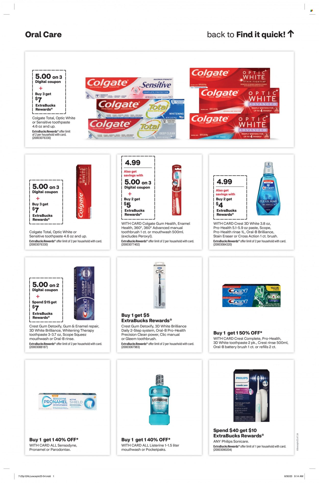CVS Pharmacy ad - 07/23/2023 - 07/29/2023. Page 12
