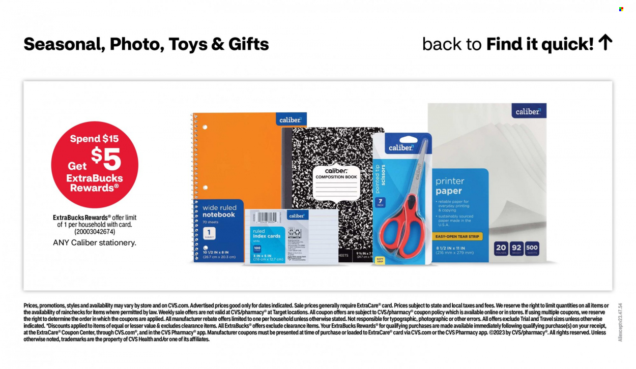 CVS Pharmacy ad - 07/23/2023 - 07/29/2023. Page 17
