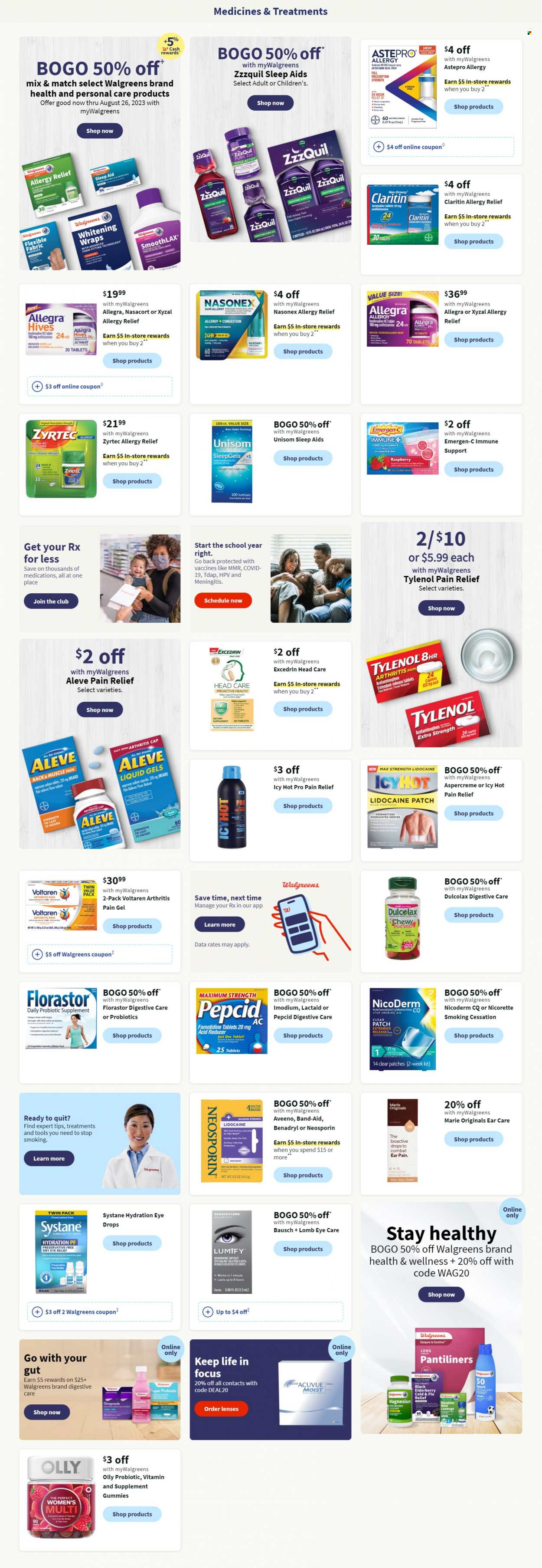 Walgreens ad - 07/23/2023 - 07/29/2023. Page 3