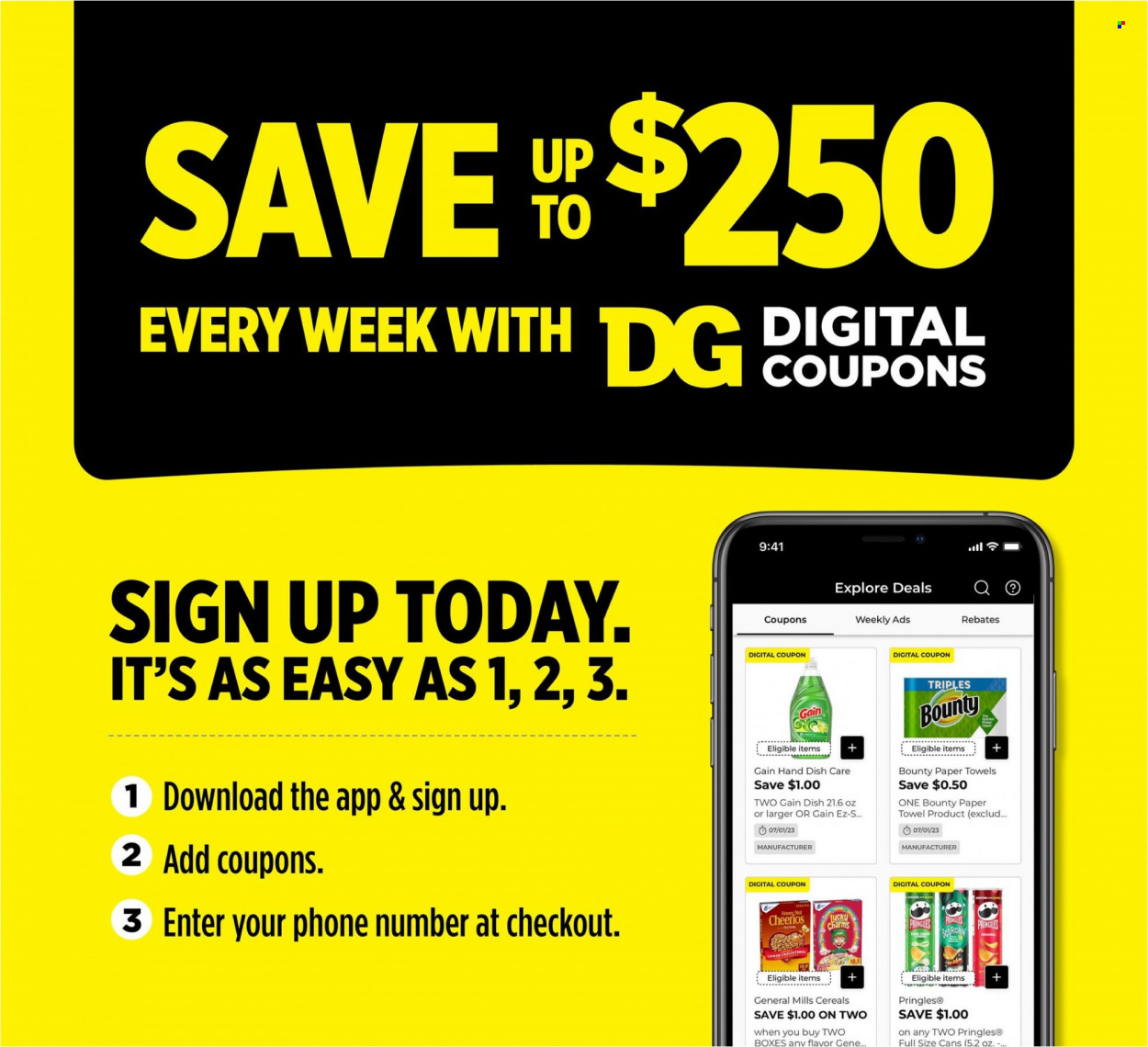 Dollar General ad - 07/23/2023 - 07/29/2023. Page 13