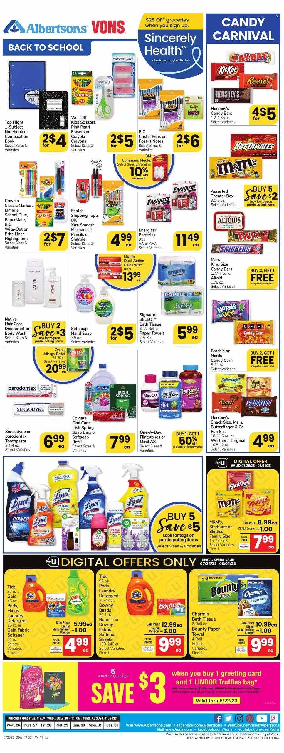 Albertsons ad - 07/26/2023 - 08/01/2023. Page 4