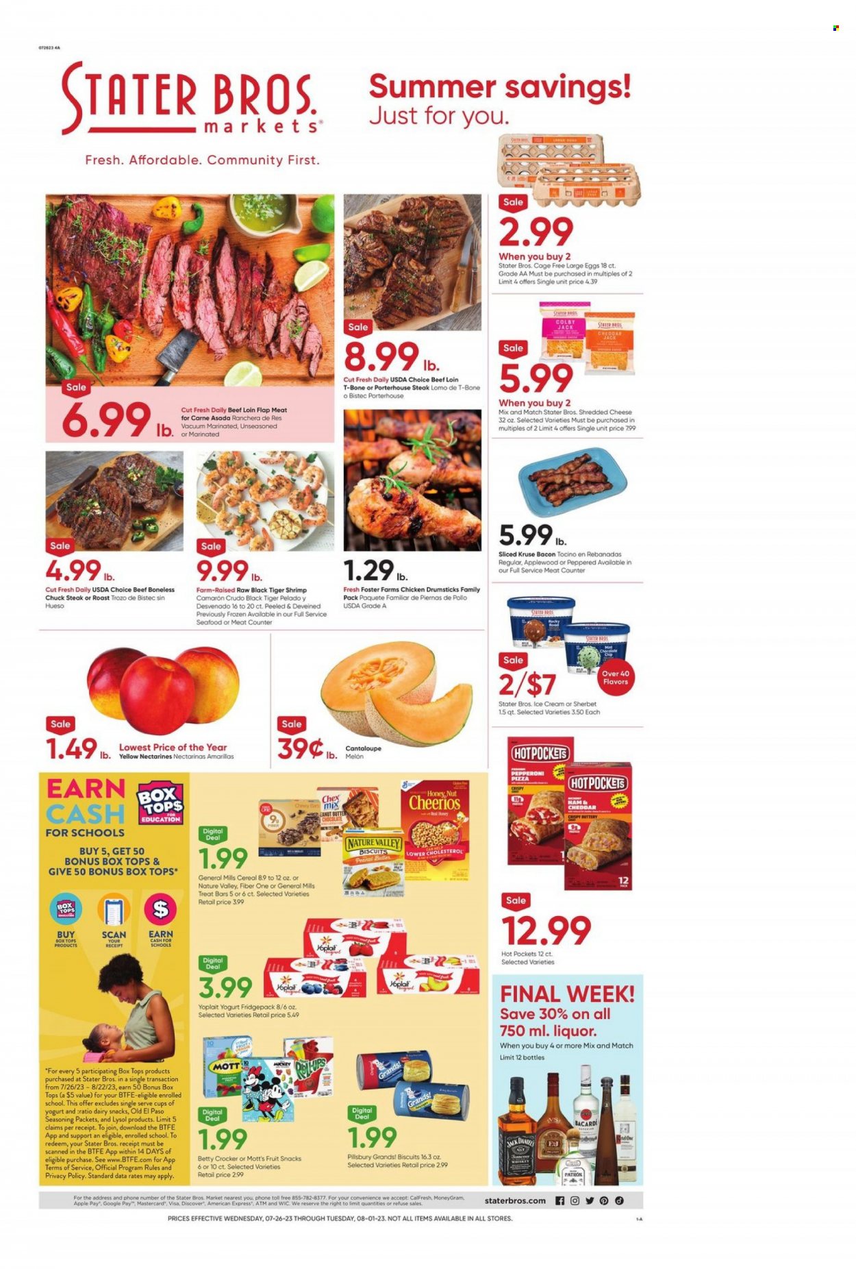 Stater Bros. ad - 07/26/2023 - 08/01/2023. Page 1