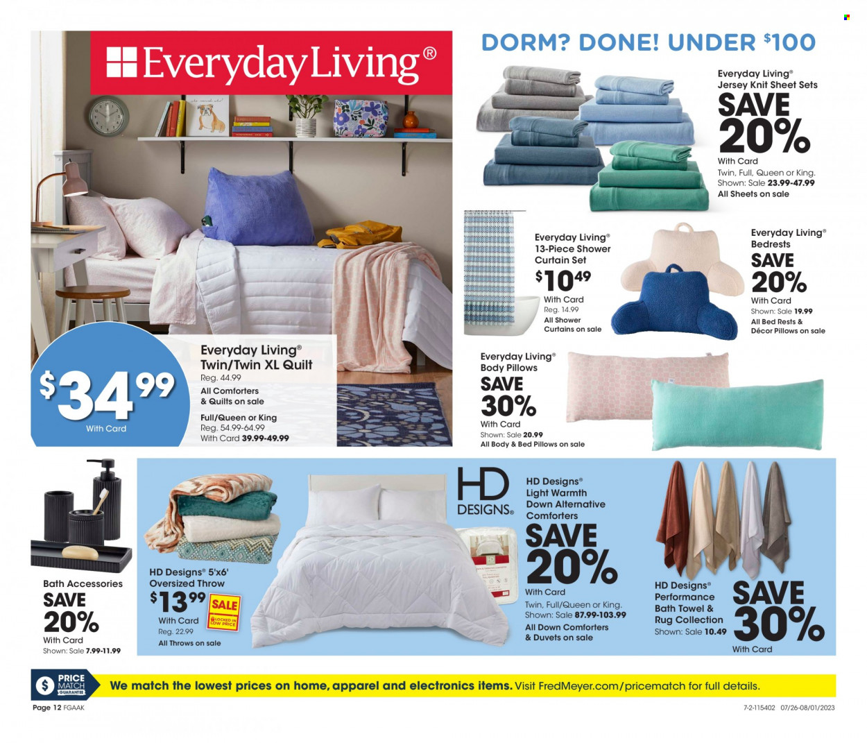Fred Meyer ad - 07/26/2023 - 08/01/2023. Page 12