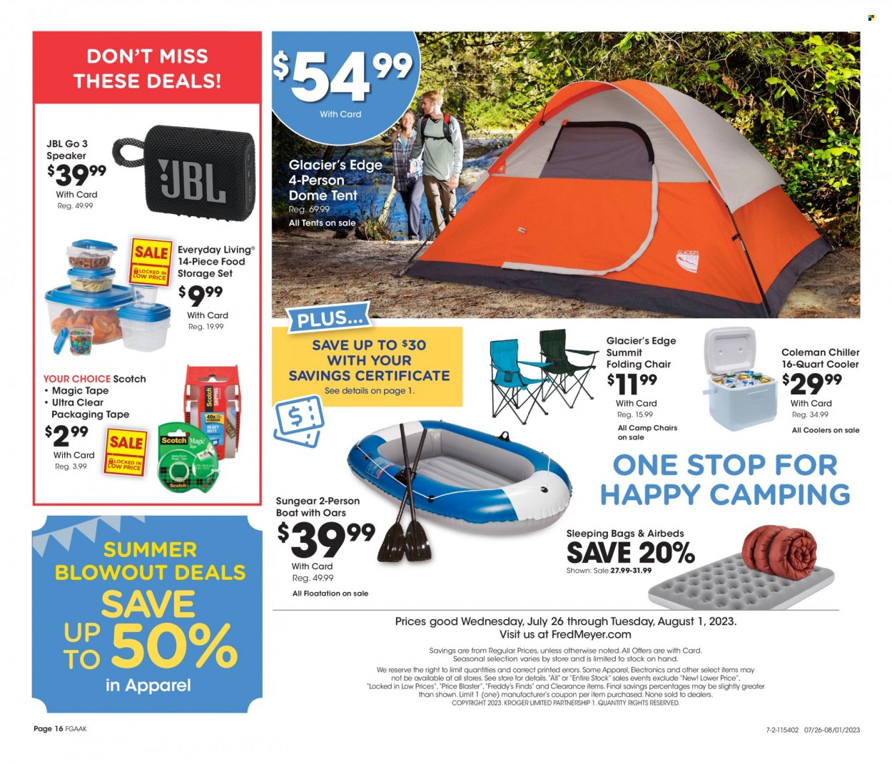 Fred Meyer ad - 07/26/2023 - 08/01/2023. Page 16