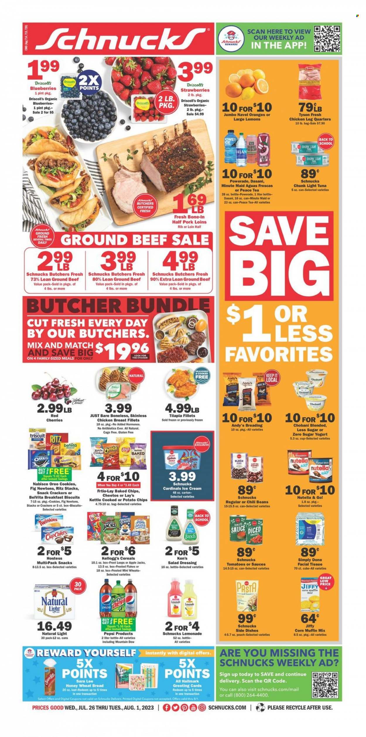 Schnucks ad - 07/26/2023 - 08/01/2023. Page 1