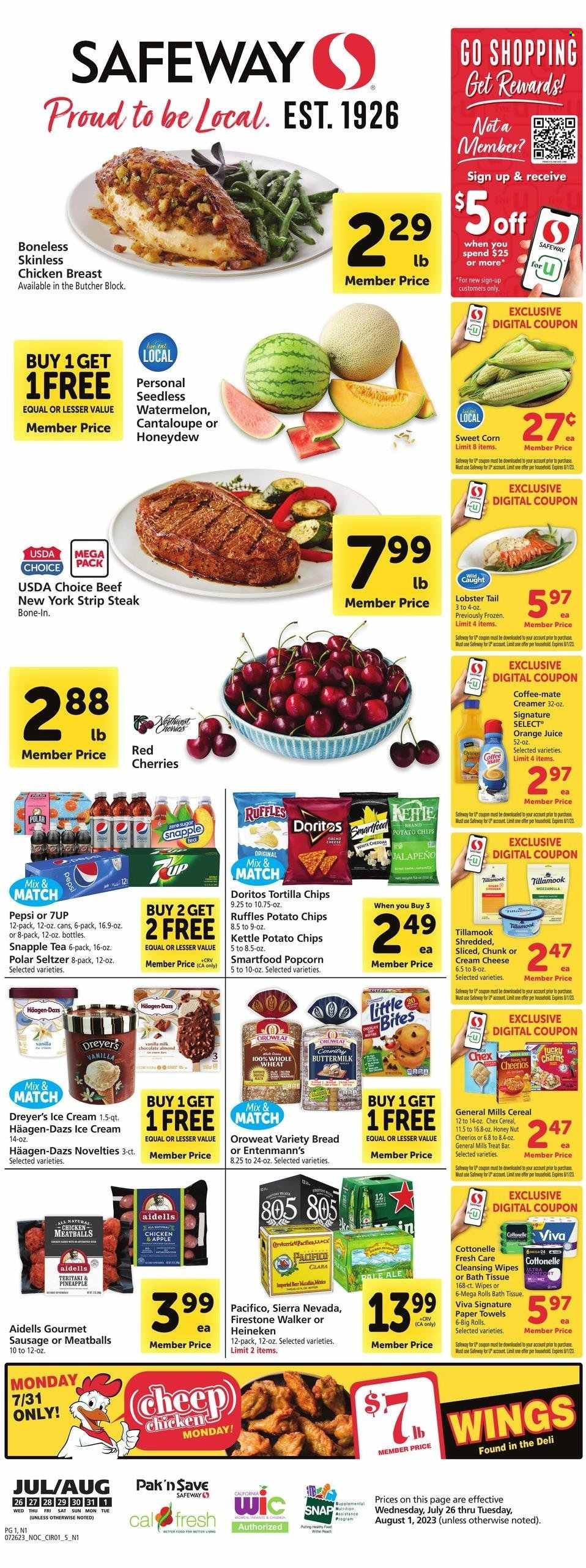 Safeway ad - 07/26/2023 - 08/01/2023. Page 1